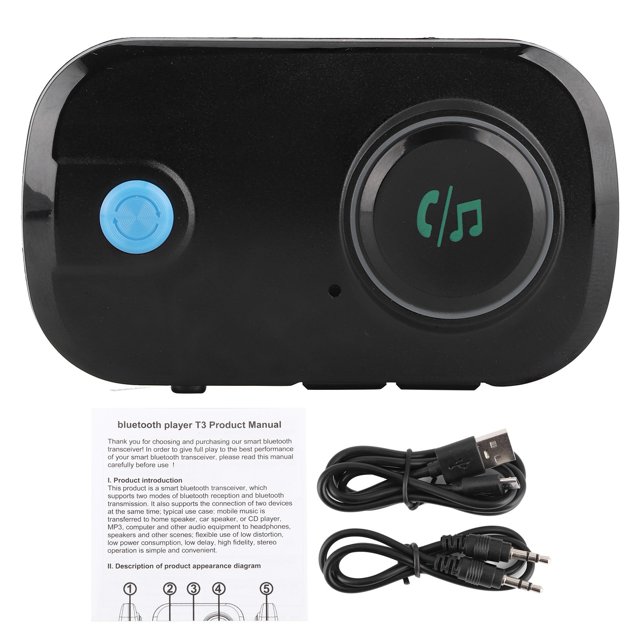 Transmisor Bluetooth, Adaptador de Audio inalámbrico del Receptor Bluetooth para el Altavoz de los Auriculares estéreo del hogar del estéreo del Coche