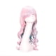 thumbnail image 5 of Peluca de Cosplay 80 cm Clip de Anime Color Cabello Rizado Peluca Multicolor Europea y Peluca de Halloween, 5 of 6