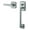 Polished Chrome, variant on Baldwin 85386.Acrh Soho Sectional Entry Handle Set Kit - Nickel