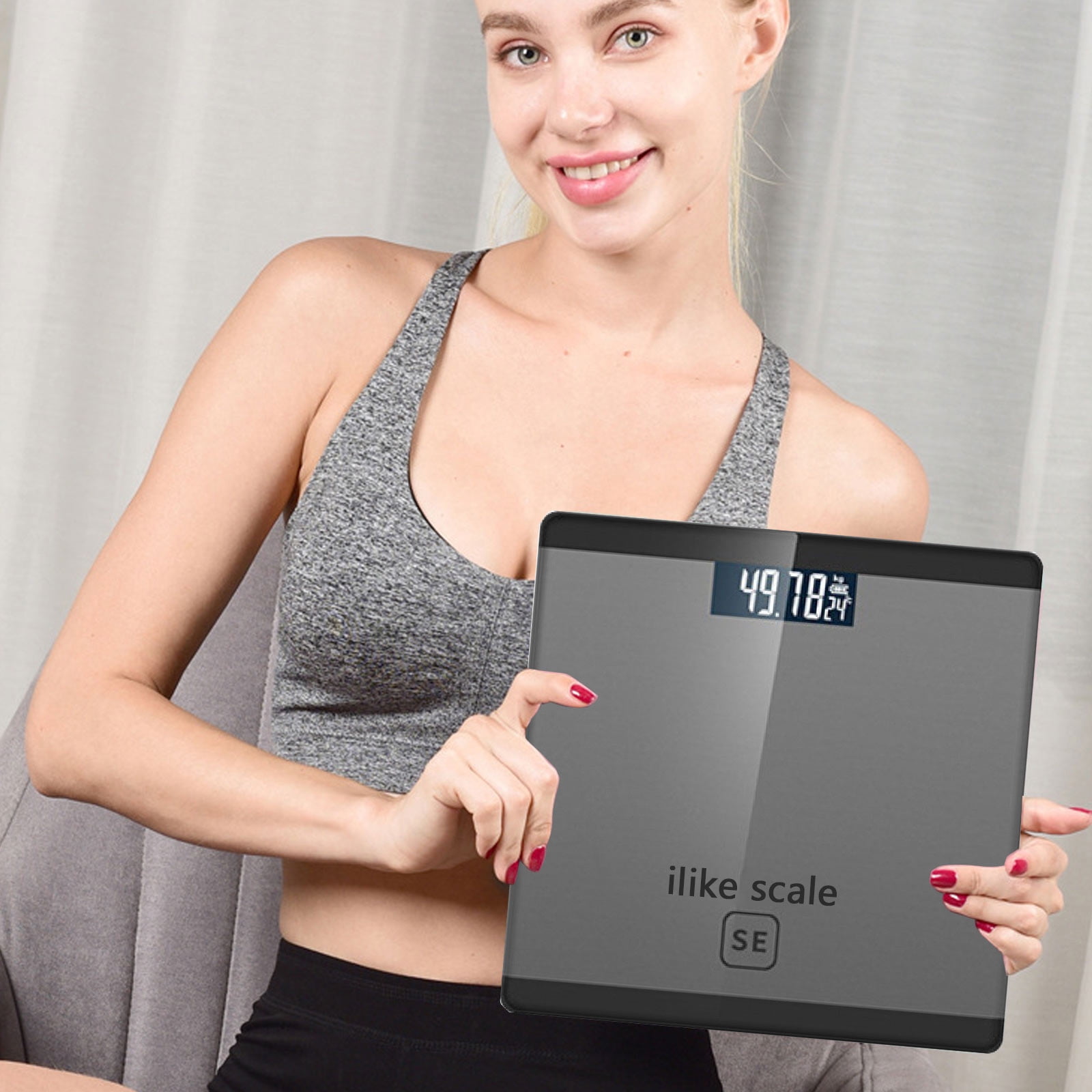 GFHFHITJ Scale For Body Weight,Rechargeable Electronic Scale - Multi-Color Available - Bathroom Scale