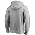 thumbnail image 3 of Men's Heather Gray Philadelphia Flyers Primary Team Logo Fleece Fitted Pullover Hoodie, 3 of 3