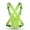Green, variant on Adjustable Reflective Safety Vest High Visibility Safety Jacket with Strap for Night Work Running Bicycle
