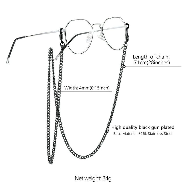 アクセサリー END EYEGLASSES HOLDER CHAIN NECKLACE Amazon.com: TTSAM 40 Pieces Eyeglass Chain Ends Adjustable
