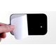 thumbnail image 2 of Soporte multifuncional blanco para pared, soporte para secador de pelo, soporte para teléfono, organizador, gancho para toalla de baño, 2 of 4