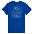 thumbnail image 2 of Star Wars - The Mandalorian Grogu Celestial - Men's Short Sleeve Graphic T-Shirt, 2 of 5