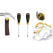 STANLEY Jr. 5-Piece Hand Tool Construction Toy Set