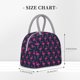 thumbnail image 2 of Disketp Cute Flamingo Bolsa Térmica para Almuerzo, Lonchera con Abertura Amplia y Gran Capacidad, Organizador Reutilizable para Mujeres, Hombres y Adultos, 2 of 6