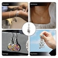 thumbnail image 3 of unbranded 10Ud Charms Espada De Metal Plata Para Joyas Collares Pulseras Y Adornos, 3 of 8