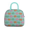 thumbnail image 2 of Lunch Bag Lunch Box for Women Reusable Insulated Lunch Bags,Water-Resistant Crab Fun Hipster Pattern Cooler Lunch Tote Bag, Large Capacity for Work Travel Picnic, 2 of 6