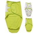 thumbnail image 3 of Manta envolvente para bebé, saco de dormir para bebé, 2 uds., manta receptora de algodón para Baby Shower para recién nacido, parte superior de la línea, 3 of 8
