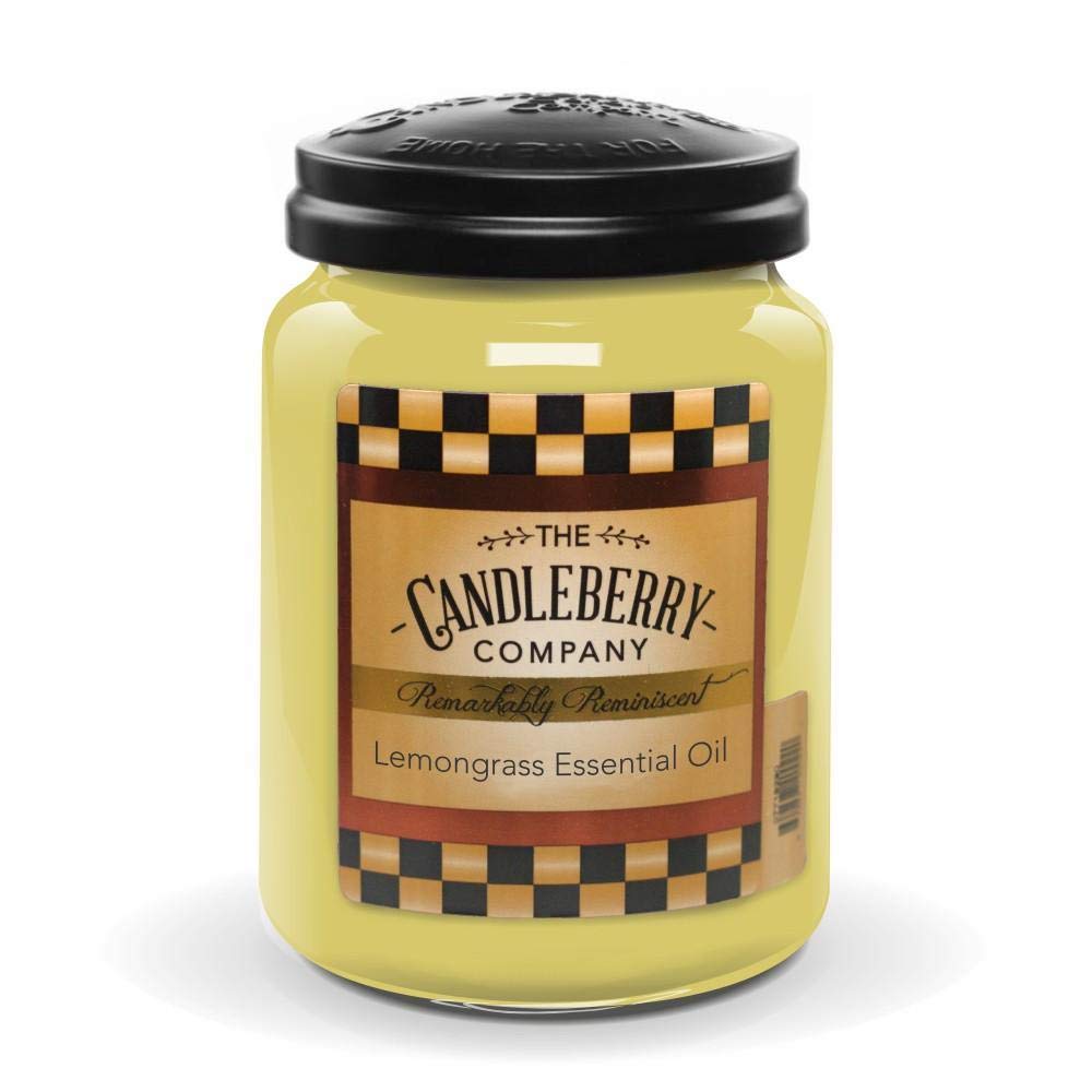 Candleberry Candles Lemongrass Essential Oil Candle Best Candles on