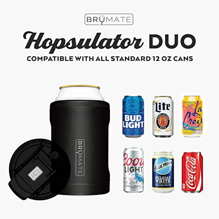 BruMate Hopsulator Duo 2-in-1 Glitter Merlot