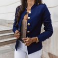 thumbnail image 2 of Yigetop Casual Blazer for Women Women Loose Top Long Sleeve Casual Jacket Ladies office Wear Coat Blouse Womens Blazers Navy XL, 2 of 5