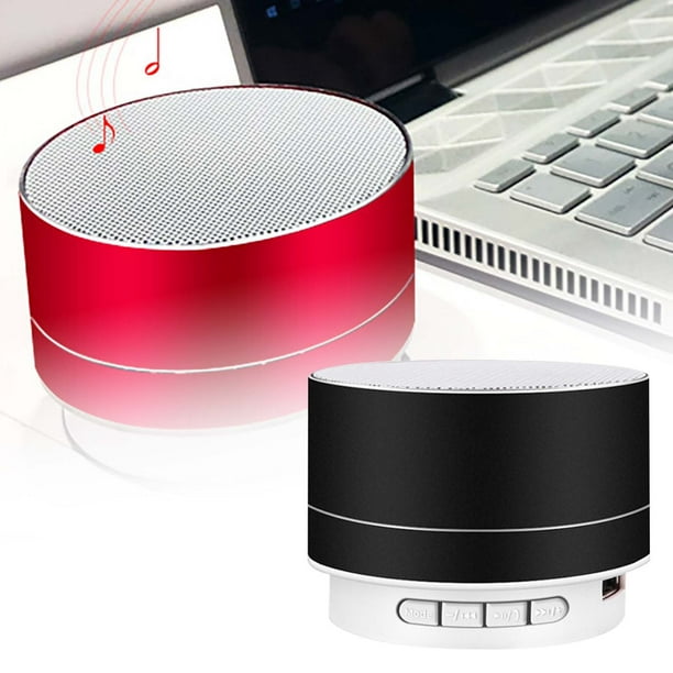 Altavoz portátil para teléfono móvil y ordenador Mini altavoz LED con tarjeta de memoria iluminada