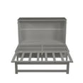 thumbnail image 6 of Bellemave Queen Murphy Bed with Storage & Charging Station, Wood Cabinet Bed with Removable Shelves on Each Side, Murphy Bed Chest Bed Frame for Guest Bedroom, Living Room（Gray）, 6 of 9