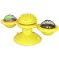 thumbnail image 3 of GHSDFBB Windmill Cat Toy, Interactive Cat Toys Kitten Turntable Massage Toy (Yellow), 3 of 6