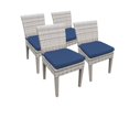 thumbnail image 2 of 8 Fairmont Armless Dining Chairs in Navy, 2 of 2