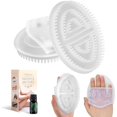 thumbnail image 1 of wonima11 2 PCS Meridian Brush Massage Body Brush, 2025 Upgraded Meridian Massage Brushes with 10 ML Essential Oil, Full Body Relaxation Cellulite Massager Brushes for Belly, Arms, Legs, Back (White), 1 of 1