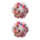 thumbnail image 4 of Minnieouse 1150 Uds. Cuentas de perlas prácticas de plástico para hacer joyas, colores fáciles de enhebrar, no fáciles de desvanecer colores 2Conjunto, 4 of 6