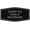 Black / Silver, variant on Signs ByLITA Fancy Sorry No Public Restroom Sign - Laser-Engraved Lettering | Durable ABS Plastic | Vibrant Colors | Powerful Foam Tape (Black) - Small