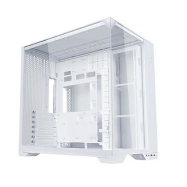 Lian-Li O11 Vision Compact Tempered Glass ATX Mid Tower Computer Case, White
