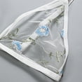thumbnail image 5 of Bigersell Open Crotch Panties Clearance Boyshort Underwear Women Bikini Panty Style P-1908 Spandex Thong Panties Ladies Seamless Thong Briefs High Waist Women's Bikini Panties White L, 5 of 8