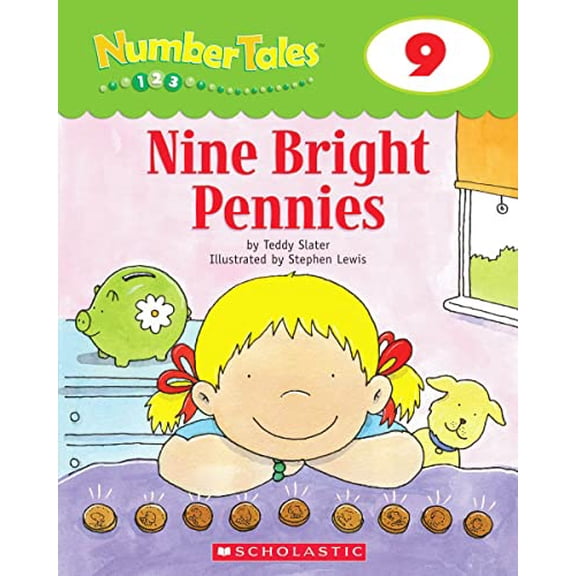 Pre-Owned Nine Bright Pennies (Number Tales, #9), 9780439690201, 043969020X, Paperback,