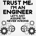 thumbnail image 3 of CafePress - Trust Me, I'm An Engineer Funny Pajamas - Men's Light Loose Fit Cotton Pajama Set, 3 of 7