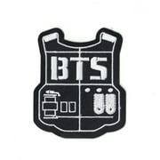 K-Pop Vest Korean Music Logo Iron On Patch