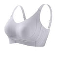 thumbnail image 4 of Bras For Women Full Coverage No Underwire Plus Size Bras Wirefree Comfort Breathable Everyday Bras, 4 of 4