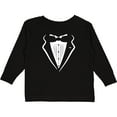 thumbnail image 3 of Inktastic Tuxedo Boys Long Sleeve Toddler T-Shirt, 3 of 5