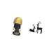thumbnail image 5 of Estatua de mujer africana,Estante de oficina con estatua de mujer africana,Adorno de figura de resina delicado para el hogar,Estatua de reno,Estatua de reno negro,decoración del hogar,arte y, 5 of 8