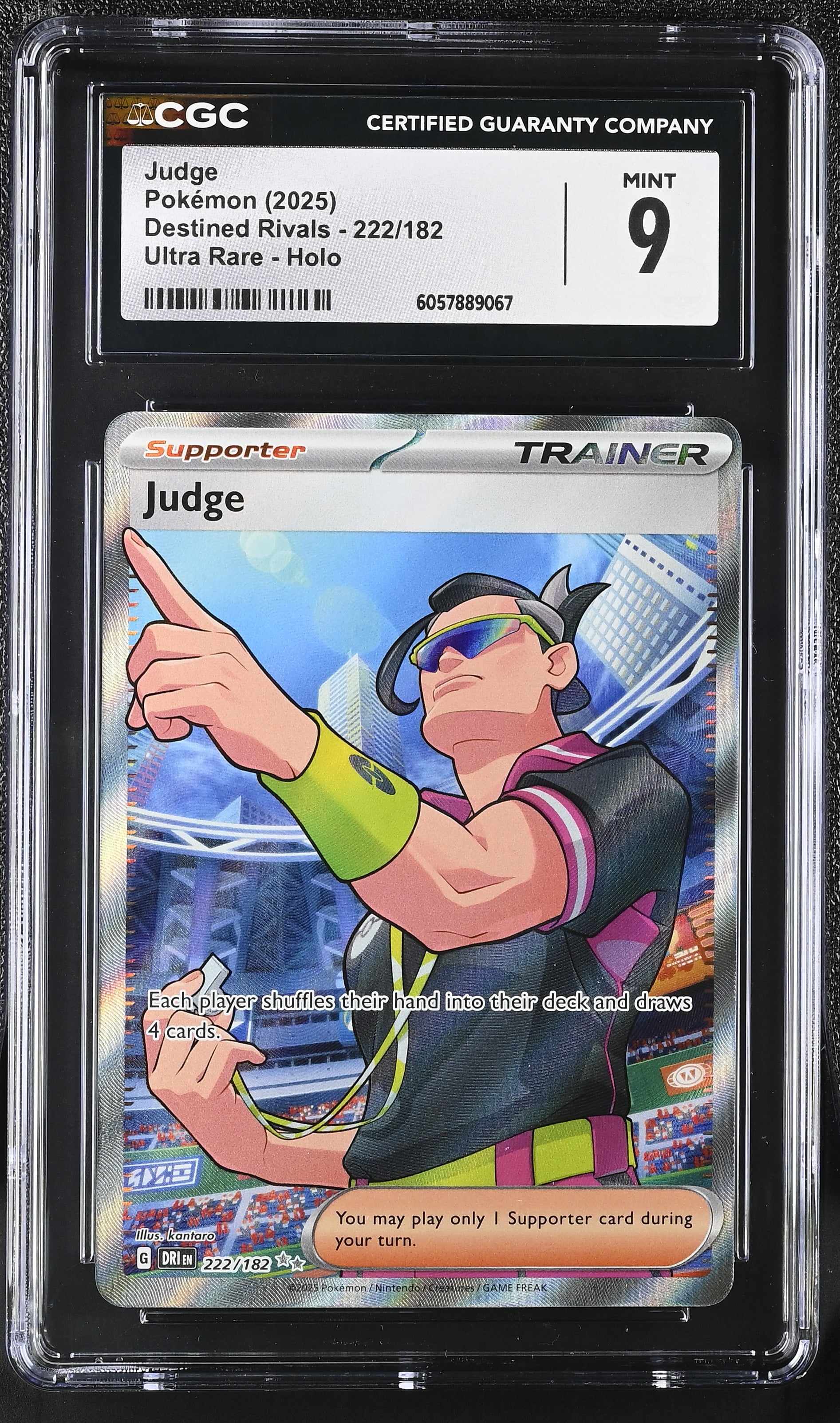 Pokmon Judge Destined Rivals Ultra Rare Holo CGC 9 - Walmart.com