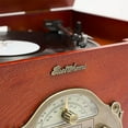 thumbnail image 4 of Electrohome Record Player Retro Vinyl Turntable Stereo System, AM/FM, CD, Vinyl-to-MP3 & Bonus 3.5mm Aux Stereo Cable, 4 of 9