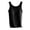 Black, variant on Womens Tank Top Solid Color with Built in Bra Camisole No Steel Rings Bottom Underwear T-shirt Beige M