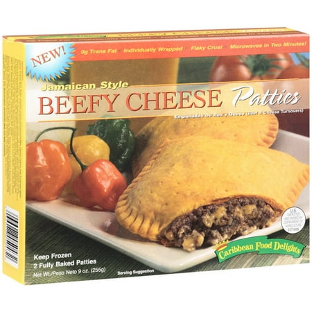 Caribbean Food Delights Jamaican Style Beefy Cheese Patties