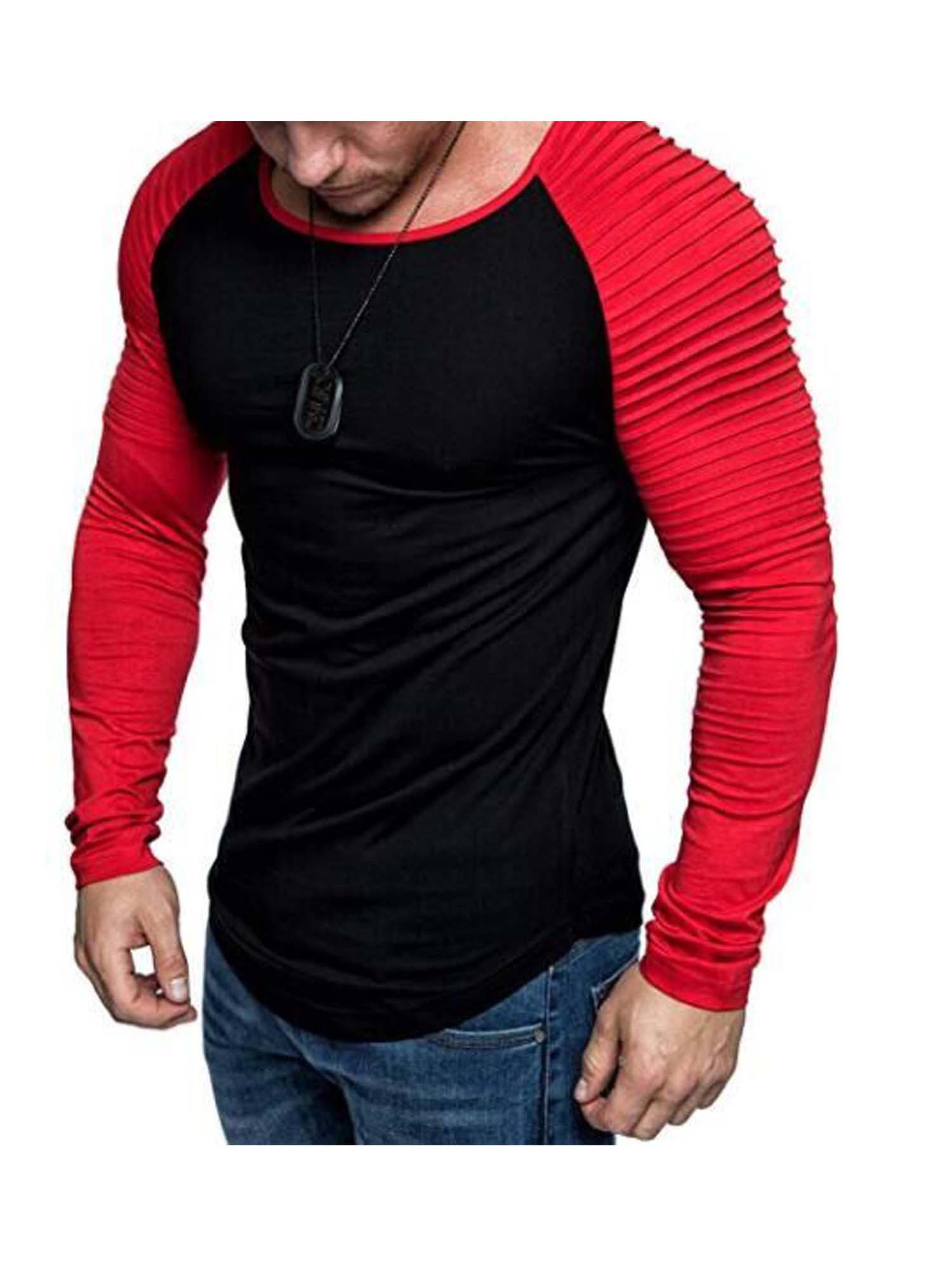 muscle fit shirt long sleeve