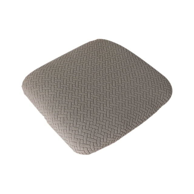 Cubiertas de Silla para Sillas de Comedor Cubierta de Taburete de Peluche de Poliéster, 45x50cm con Corbatas Estirables Y Botones para Cocina, Hogar Y Silla de Comedor Cubiertas de asiento Protección