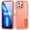Orange, variant on Case For Iphone 16 Pro Max/16 Pro/16 Plus/16, Anti-slip Stripes Cover Lined Shell Drop-proof Case