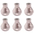thumbnail image 5 of NICERIO 6Pcs Rose Plated Gold Curtain End Caps Decorative Rod Finals with Dirt Protection for Home Use, 5 of 9