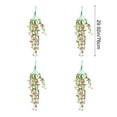 thumbnail image 3 of Enredaderas Colgantes Artificiales de Flores - 4 Piezas de Plantas de Ratán Morning Glory con Flores Multicolores para Decoración de Paredes, Bodas, Hogar y Exteriores, 76 Cm de Largo, 3 of 6