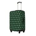 thumbnail image 1 of Balery Green Buffalo Plaid Merry Christmas Funda de equipaje, fundas para maletas, elástica, lavable, protector de maletas, compatible con maletas de 18 a 32 pulgadas-Medium, 1 of 7