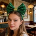 thumbnail image 6 of Pgyong St. Patrick's Day Headband with Shamrocks, Irish Party Festival Accessories for Adults & Kids, Green Carnival Parade Props, 6 of 6