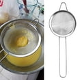 thumbnail image 4 of Tea Strainer, 3.3 Inch Fine Mesh Sieve Strainer Stainless Steel Mesh Strainer with Handle for Strain Drain and Rinse, 4 of 5