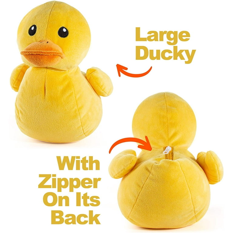 Prextex Plush Duck Playset with 5 Ducklings - Kids' Stuffed