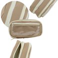 thumbnail image 3 of Unique Bargains Pencil Case Flip Cover Pen Pouch Stationery Bag for Organizer Coffee Color, 3 of 6