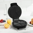 thumbnail image 6 of Sunvivi 5 Heart-Shaped Waffle Maker with Adjustable Temp, 6 of 11