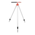 thumbnail image 5 of Trípode de poste de prisma de topografía, trípode de estación Total de abrazadera de varilla de centrado de aleación de aluminio retráctil de 75120cm de altura, 5 of 5