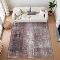 Addison Rugs Mayfield Premium Machine Washable Transitional Abstract Blush Rectangle Rug, 2'6" x 3'10"