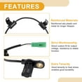 thumbnail image 3 of Unique Bargains ABS Wheel Speed Sensor No.19236170 Rear Left ABS Sensor Anti-lock Braking System Sensor for Ford Escape 2005-2008, 3 of 7